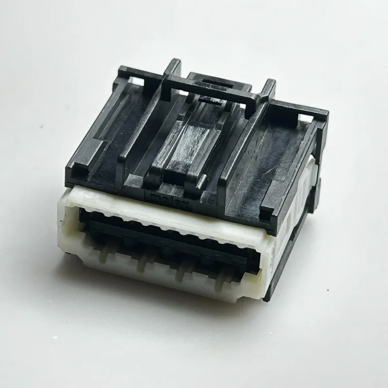34969-0140 Original 14-hole, automotive connector shell sheathed wiring harness, audio host plug