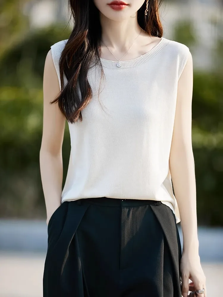 Koronkowa kamizelka na ramiączkach Lacele Tianli, damska, lekka, oddychająca, wyszczuplająca bluzka, do noszenia pod ubraniem, T-shirt, letnia, do pracy, elegancka.