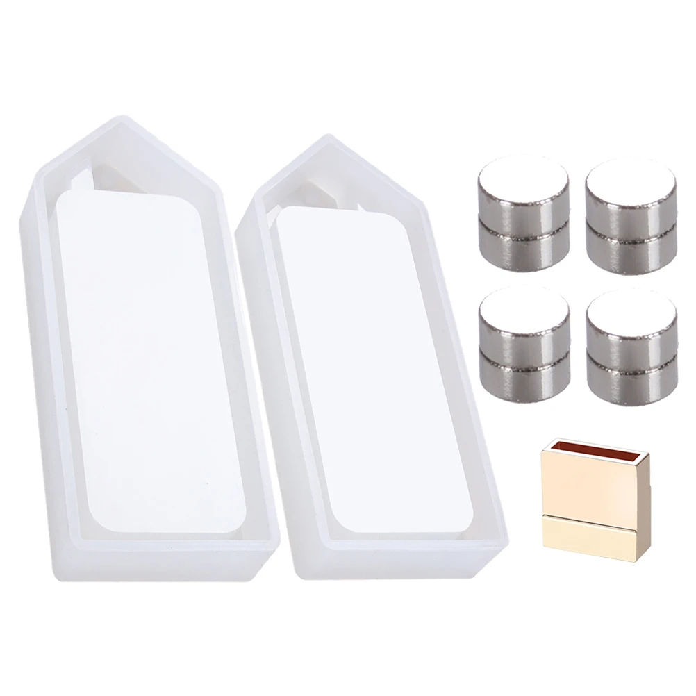 1 Set Transparent Silicone Piggy Bank Money Box Making Tool Diy Crystal Epoxy Mold For Decorative Crafts Water Drop Pendant