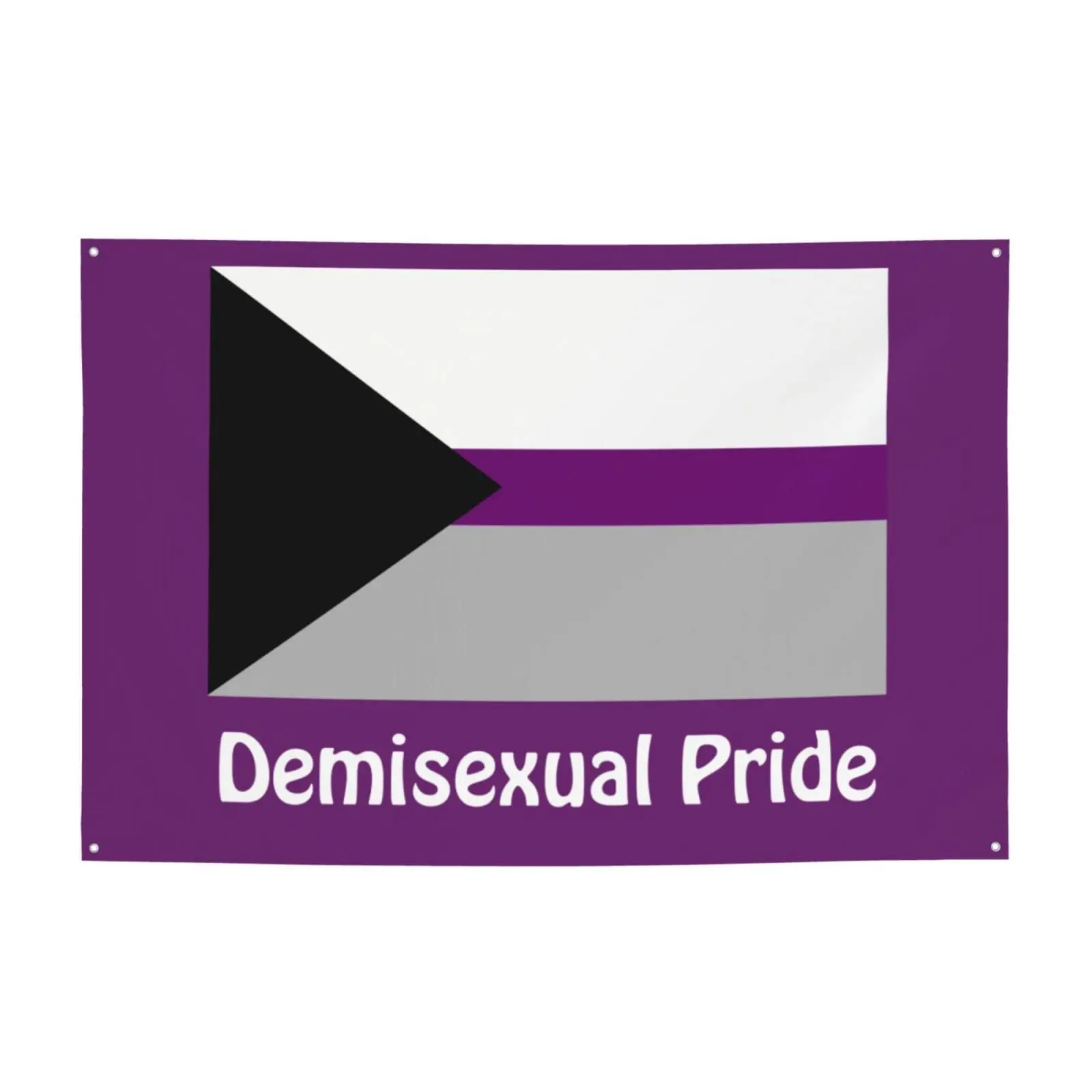 Flagnshow 100% Polyester Demisexual Pride Flag