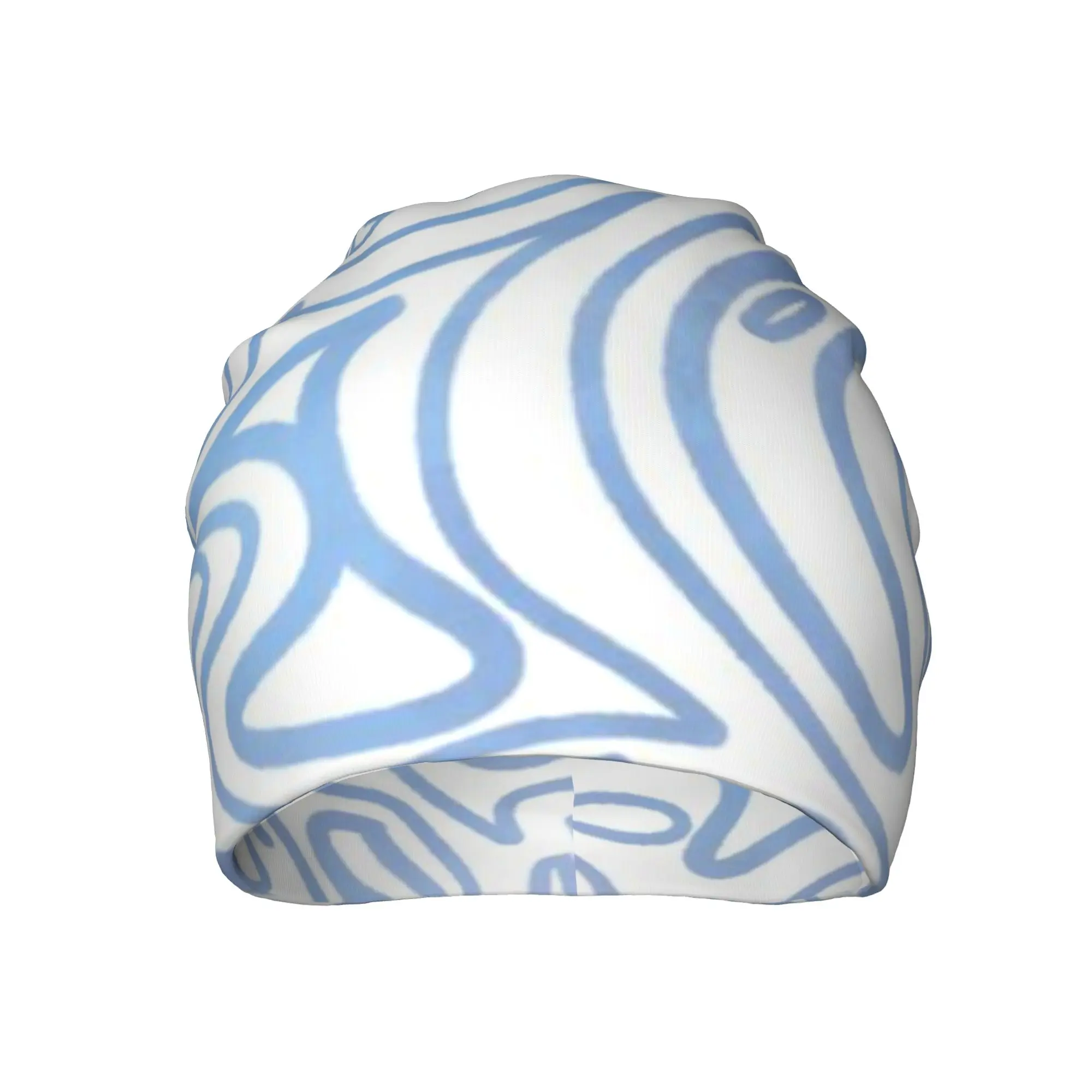 Blue (18) Outdoor Caps For Men Women Sea Wave Ski Caps Soft Bonnet Hats Skullies & Beanies Hat