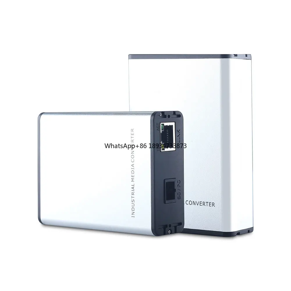 GENATA Optical Single Core External Power 1000Mbps Fast Speed Media Converter