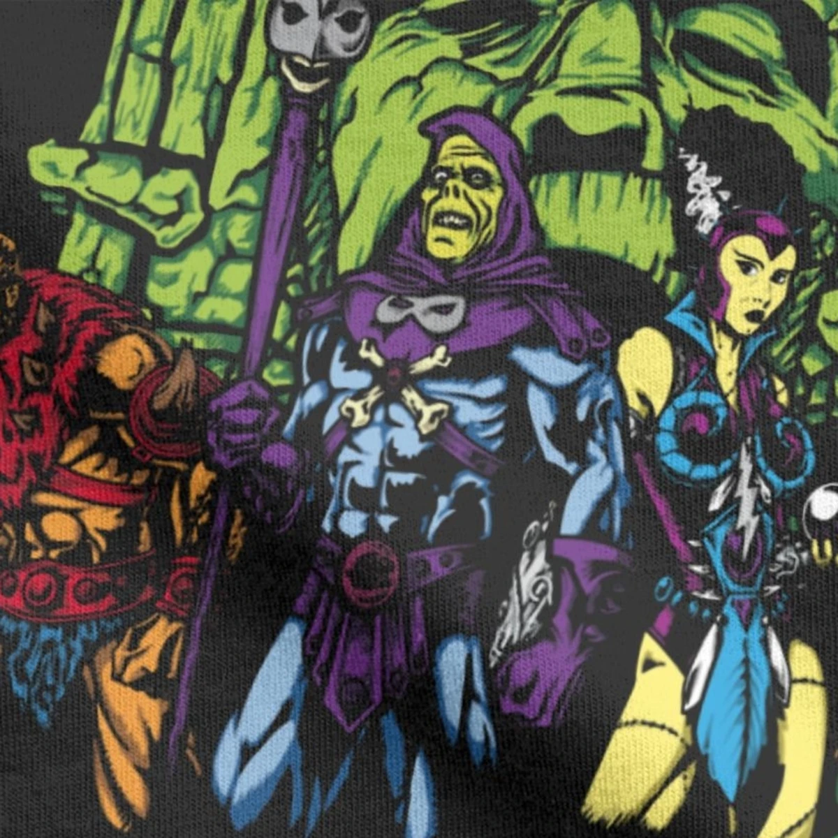 Monsters Of The Universal He-Man Of The Universe Men T Shirts Skeletor 80s She-Ra Beast Tee T Shirts Cotton