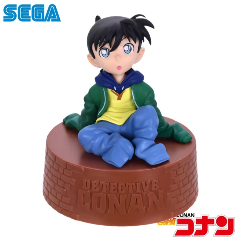 En Stock Sega Original Detective Conan Edogawa Conan figura de acción modelo muñeca nuevos juguetes en caja modelo garaje coleccionable