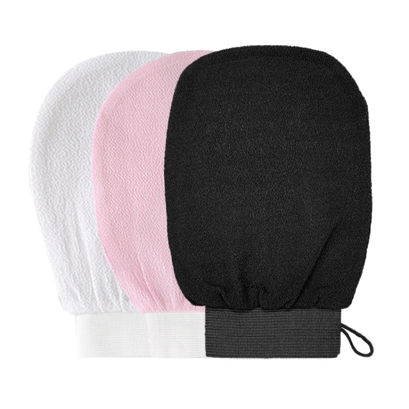 Medium Fine Sand Viscose Exfoliating Scrub Gloves Rayon Bathing Does Not Hurt The Skin, Body Scrubber Bathroom Accessories