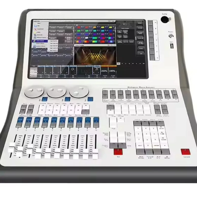 

Professional 512 Stage Lighting Console Tiger Touch Quartz