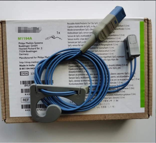 

M1194A Reusable Blood Ear Clip SpO2 Sensor REF: 989803103251