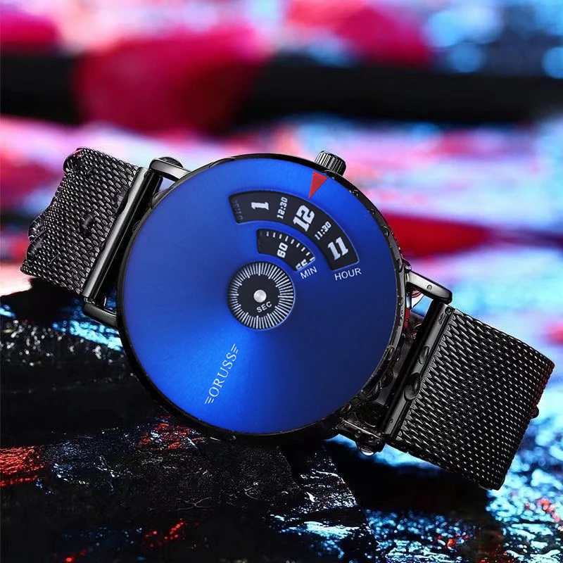 Student Herenhorloge Persoonlijkheid Nieuwe Zwarte Technologie Trend Wijzerplaat Mode Alle Duurzame Gentleman Leisure Jeugd Sport Heren Horloge