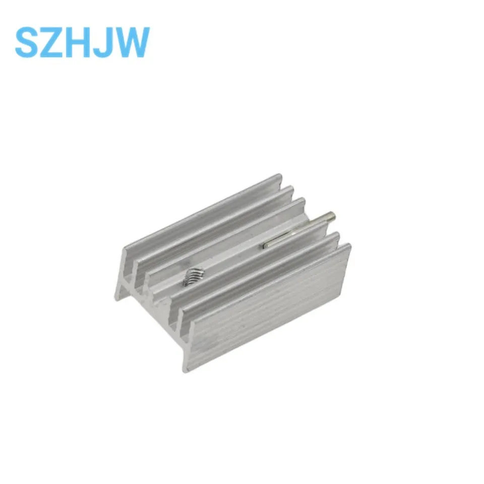 10PCS/LOT Heatsink Radiator Cooler Radiator 25x15x10MM High Quality To 220 transistor Heat Sink With Pin