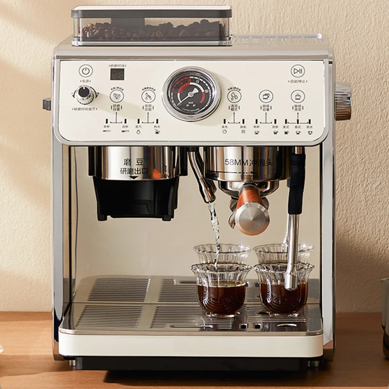 

Commercial automatic espresso coffee machine with grinding function for business italian coffee maker