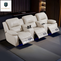 living room modular electric recliner sofa 3 seater massage multi function real leather cheers functional sofas home theater