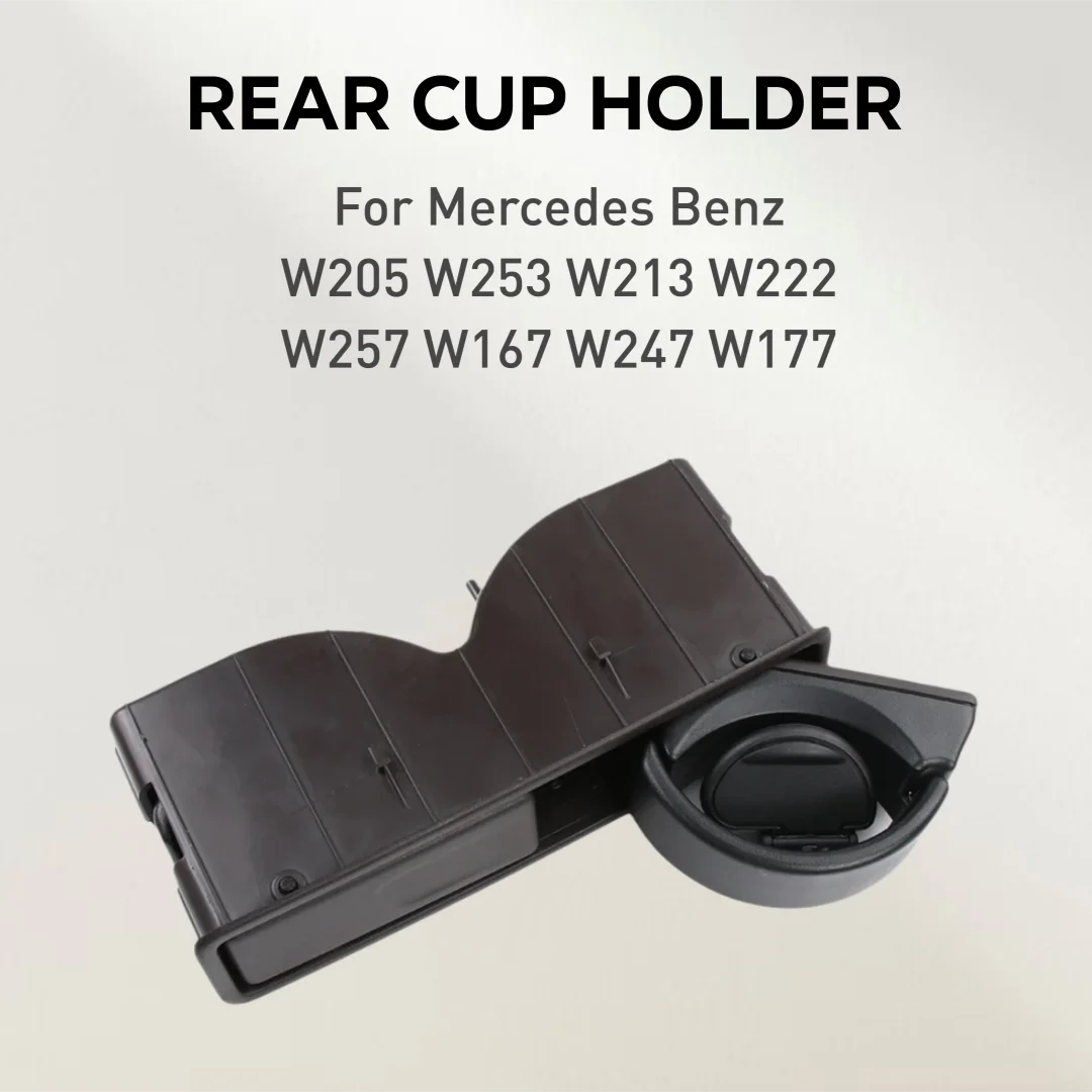 Rear Seat Armrest Cup Holder Interior Decoration 0998100213 Car Drink Holder for Mercedes-Benz EQC-Class W293 2020-2024 Car