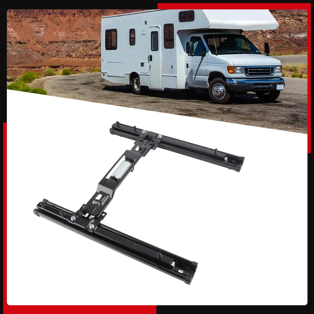 Electric Seat Slide Rail 12V Seat Adjustable Sliding Track Flexible  Positioning Forward Backward Low Noise for RV Electric Seat
