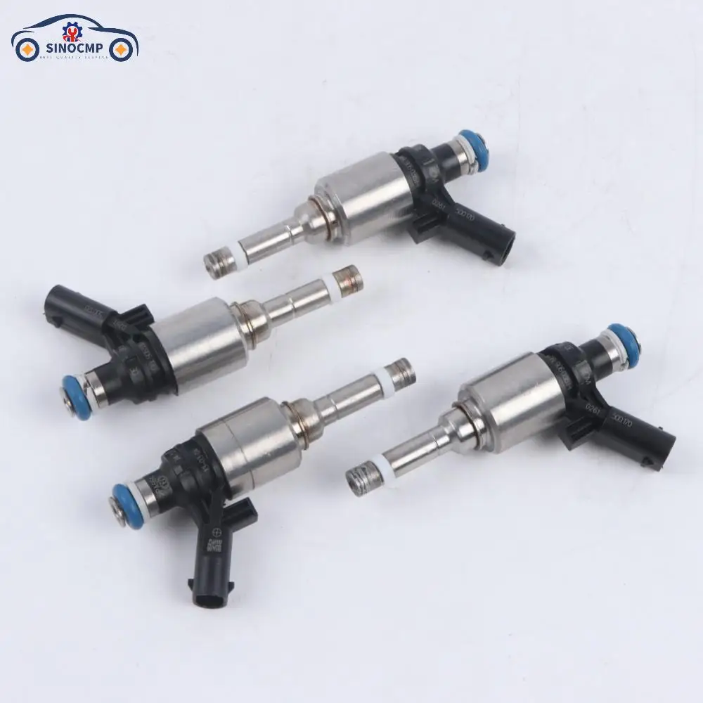 

06L906036H 06L906036AD 06L906036E 06L906036L 0261500170 4PCS EA888 Gen3 Fuel Injectors For VW Golf R MK7 Audi S3 8V TTS 2.0TFSI