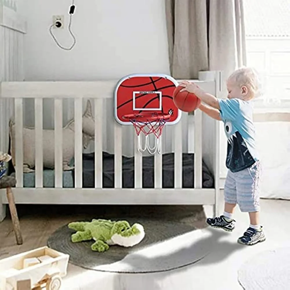 Draagbare Mini Basketball Hoop voor Kinderen, Backboard Set, Binnen-en Buitensport Speelgoedpomp