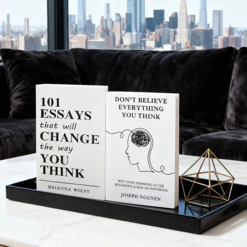 

《101 Essays That Will Change The Way You Think》+《Don t Believe Everything You Think》Mental Reconstruction 101 Fusion of BothCore