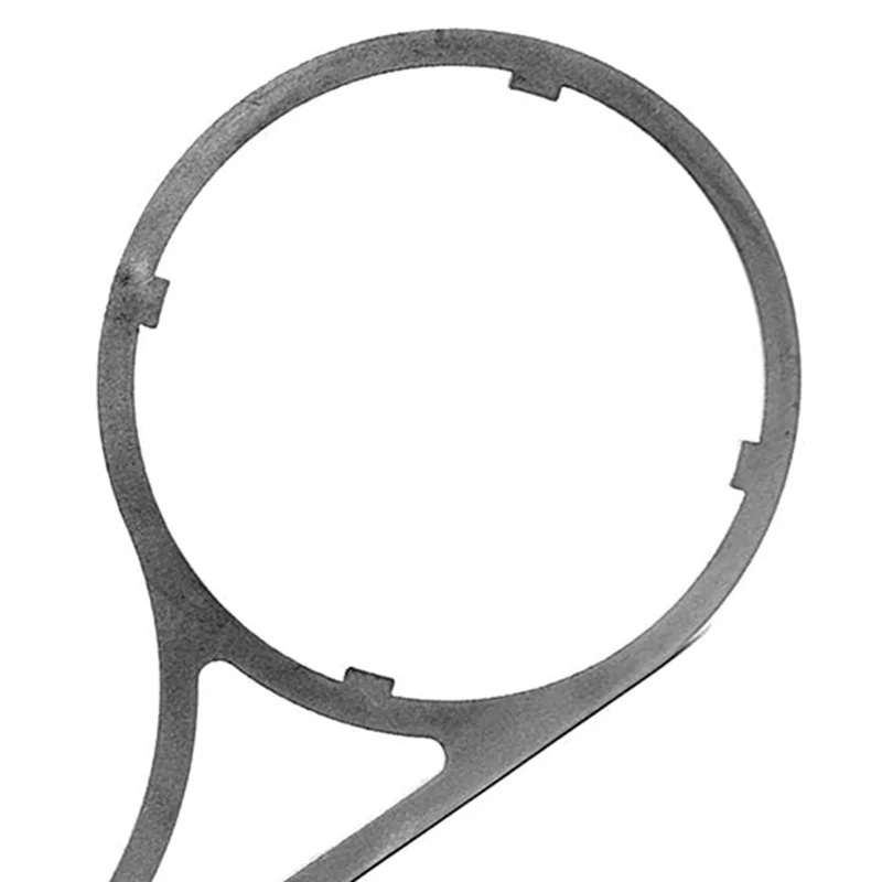 

YLS-6.25" Heavy Metal Wrench Replaces Plastic Wrench Extended Handle With Rubber Wrapping Providing Water Filter Tools