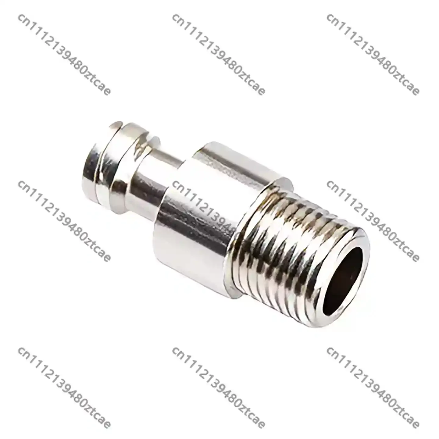 Metal External Thread Adapter, Luer Dispensing Barrel Conversion Connector