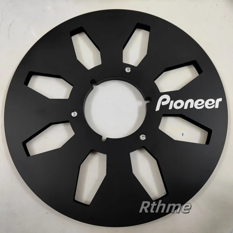 10 "X 1⁄4" بوصة شريط فارغ بكرة Nab Hub بكرة إلى بكرة مسجلات ملحق أجزاء آلة فتح القرص الألومنيوم الفارغة