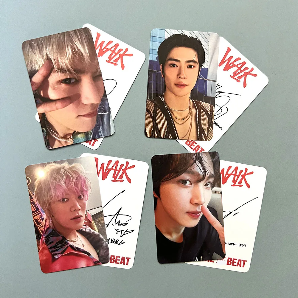 K-pop Photocards para fãs, álbum brilhante, Taeyong, Jaehyun, CAMINHAR NA BATADA, Doyoung Yuta Selfie, Cartões LOMO, presente colecionáveis, 8 pcs/set