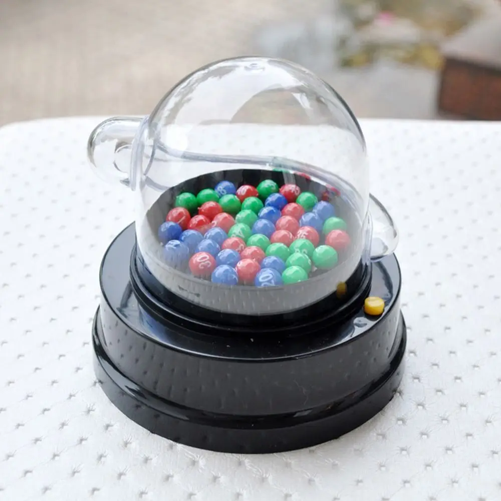 Party Electric Colored Balls Random Choose Number Picking Lucky Dog Table Games Lottery Machine Lotto Games Machine