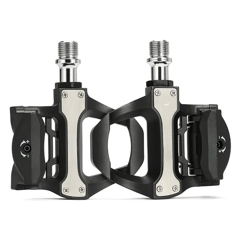 

Road Bike Lock Pedal, Self-locking Nylon Foot Pedal Bearing, with Locking Plate SPD System Cycling Equipment