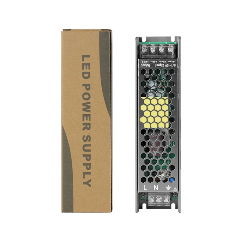 Dual Channel Linear Regulated Power Supply AC 110V-220V Convert To DC 12V 5V With LED Display Screen