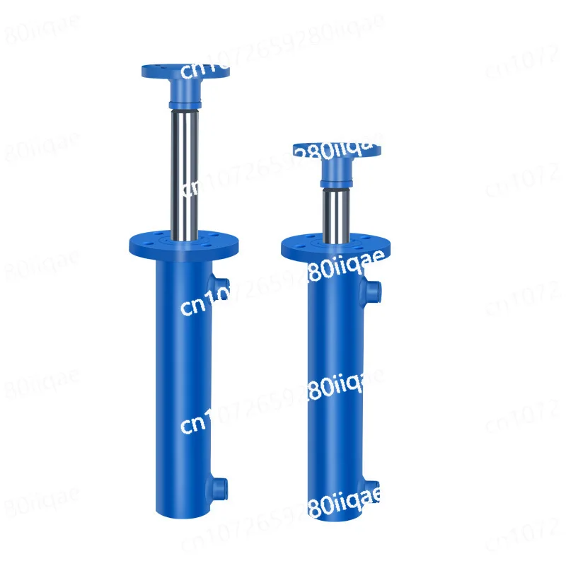 Supply Hydraulic Cylinder 5 T Flange Two-Way Non-Standard Oil Cap Cylinder Diameter 63hsg Standard Cylinder