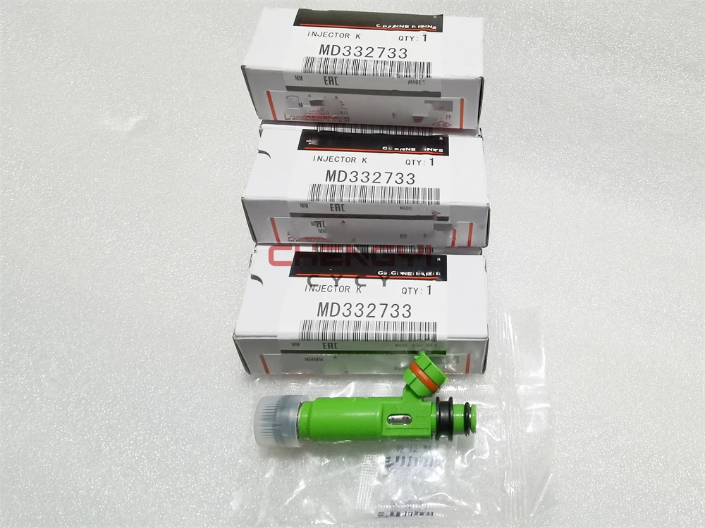 6 SZT. Wtryskiwaczy Paliwa Pasujących Do Pajero Montero Shogun V63W V73W V23W V43W K96W 3.0L 6G72 195500-3170 1955003170 MD332733