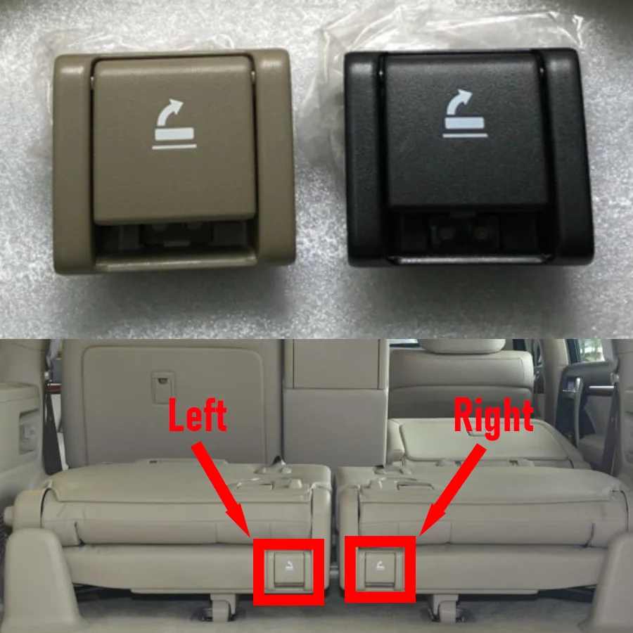1Pc Left/Right Seat Cushion Lock Release Lever Assembly Control Lever Handle RH/LH For Toyota Land Cruiser LC200 2008-2021