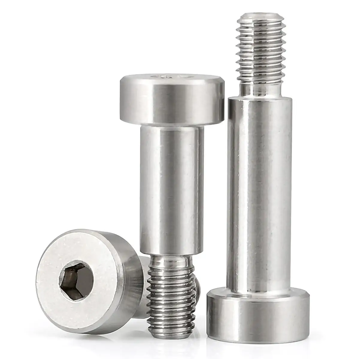 M6 M8 304 Stainless Steel Mould Limit Bolt Bearing Screw Head Inner Hex Positioned Shoulder Hexagonal Screw Anti-corrosion