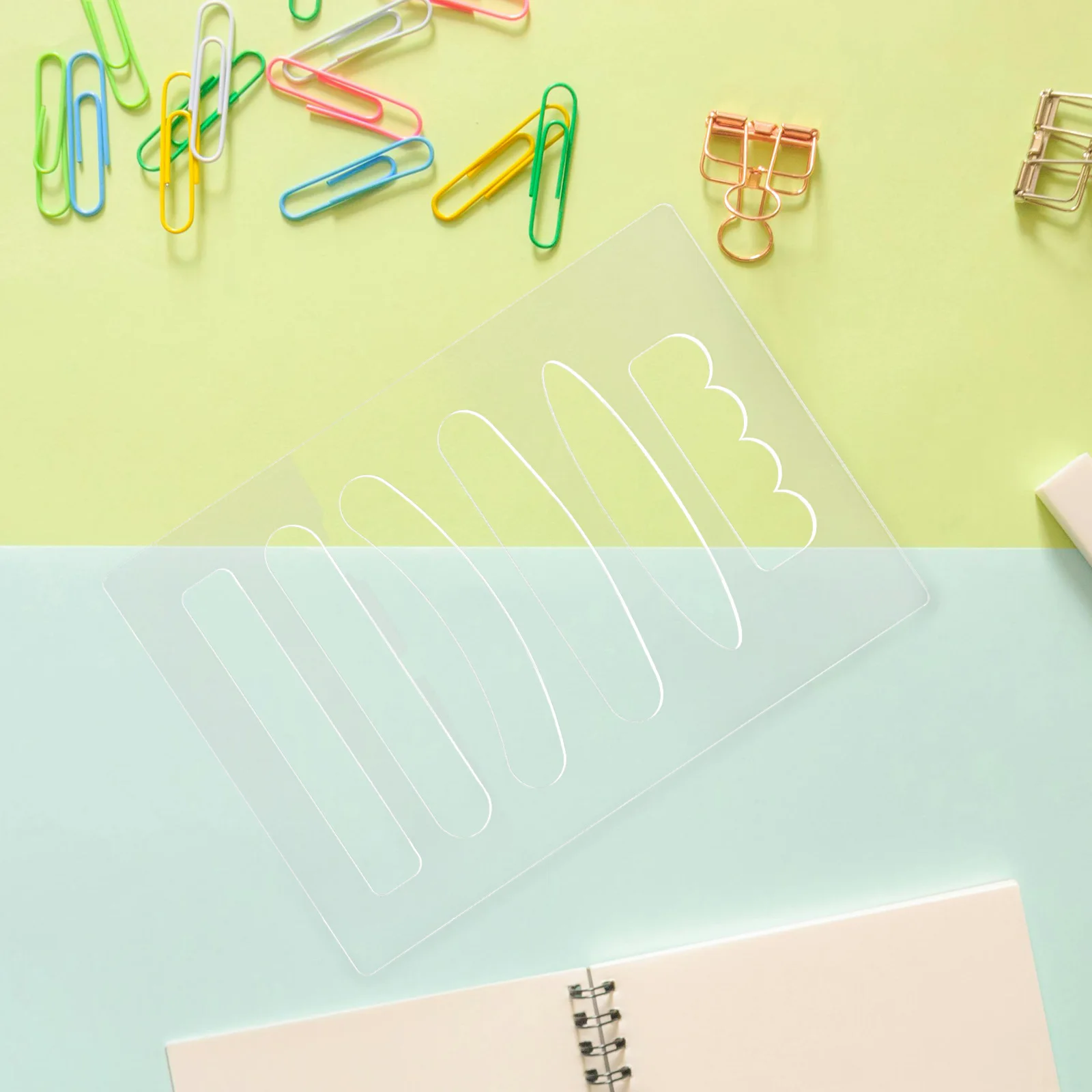 

6-Piece Acrylic Board Handle Templates Clear Charcuterie Charcuterie Board Template Set Cutting Boards Router Jig Set