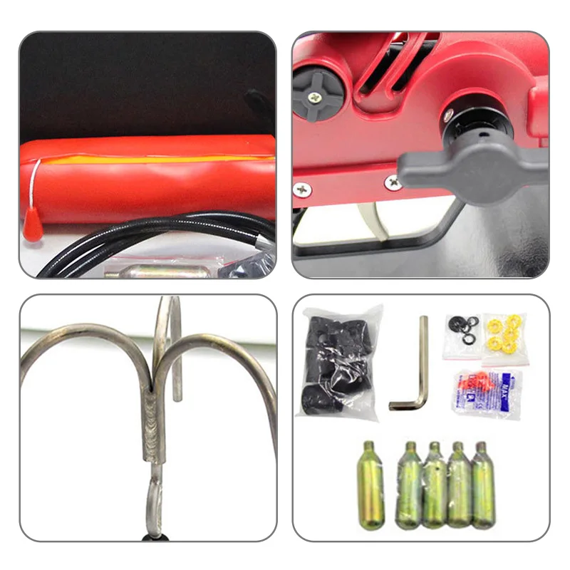 Factory OEM Pneumatic Rescue Rope Amphibious Portable Life Saving Thrower