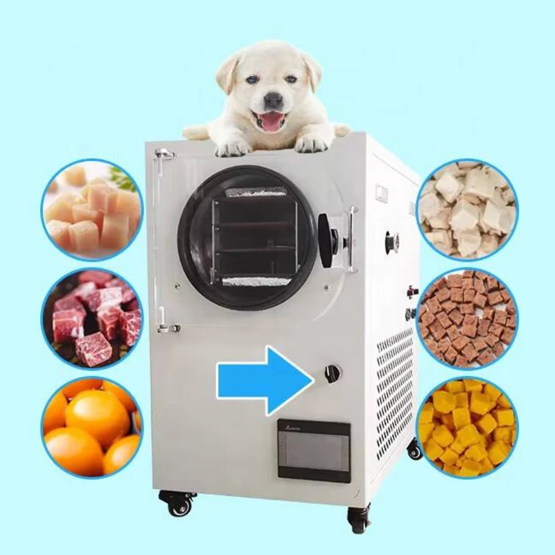 

Hot Sale Automatic Dried Small Drying Equipment Lyophilizer Vegetables Freeze Dryer Machine