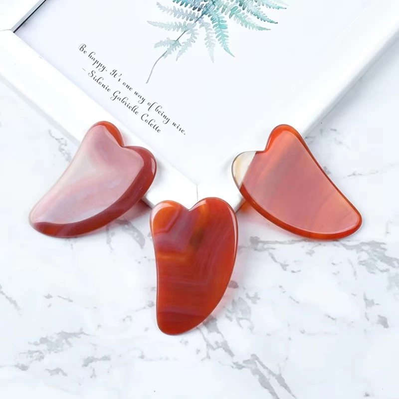 

2025 хит продаж, скребковая доска из красного агата, водный спа-салон, высококачественный массажер для лица, оптовая инвентарь, релаксационная терапия