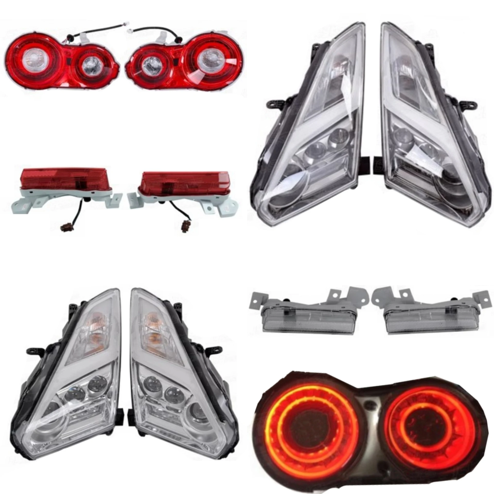 Led Headlight Taillight Assembly for Nissan GTR R35 Upgraded New Style Turn Signal Daytime Running Light Car Accessories