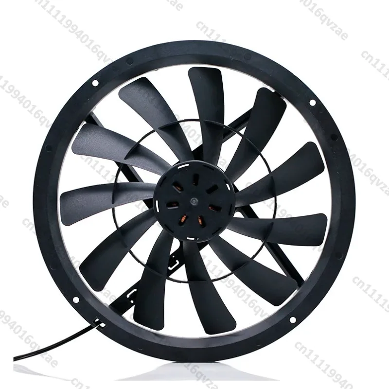 1500 Rpm 25CM Large Air Volume Durable Chassis Cooling RV Ventilation Exhaust Plant Ventilation, Large Size Fan