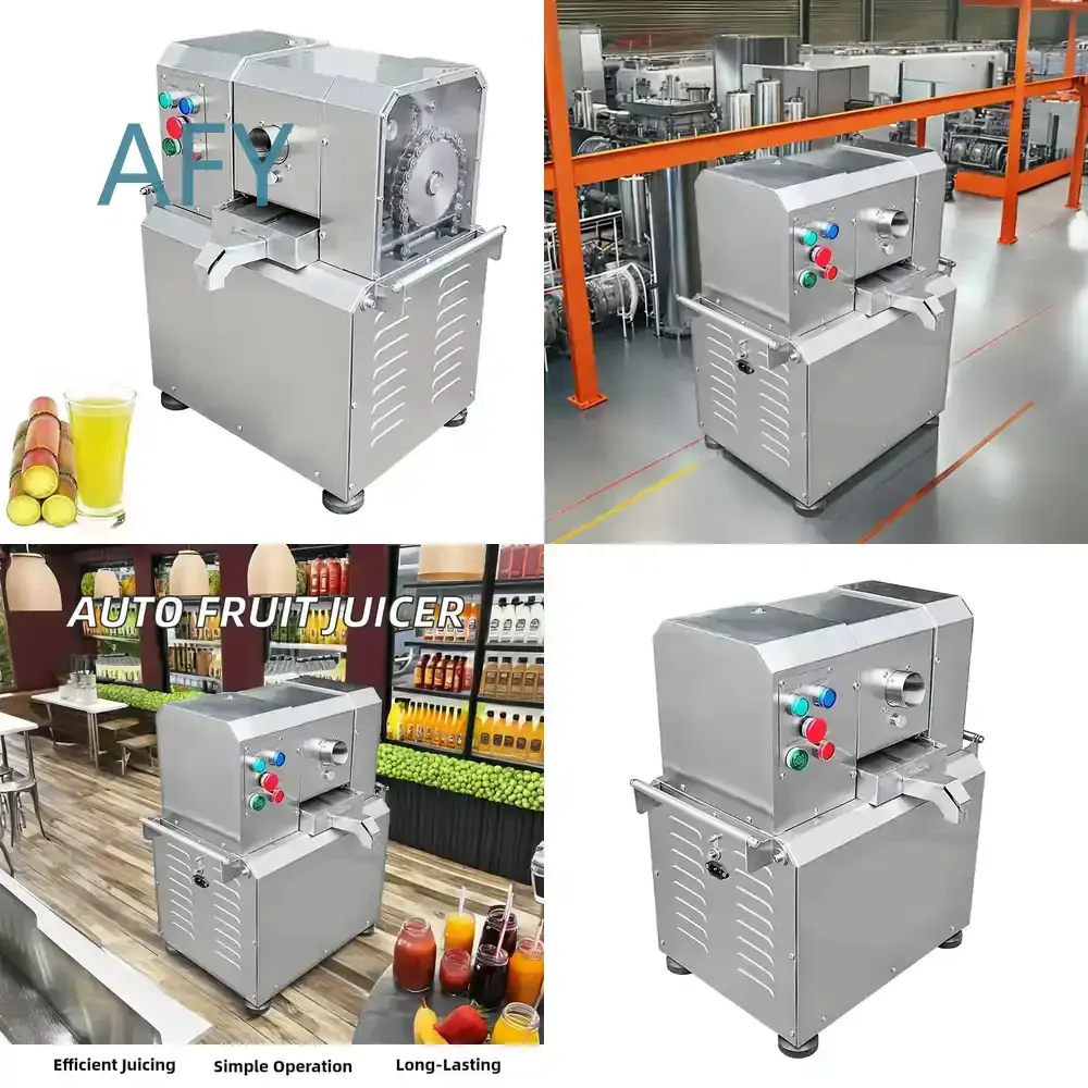 Direct Commercial Electric Sugarcane Juicer for Restaurant Bar Cafe Office Home Use Automatic Desktop Fruit Juice Maker for