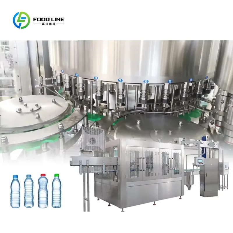 Automatic Drinking Water Filling Machine Complete Mineral Water Bottling Production Line Plant 2000-2000bph