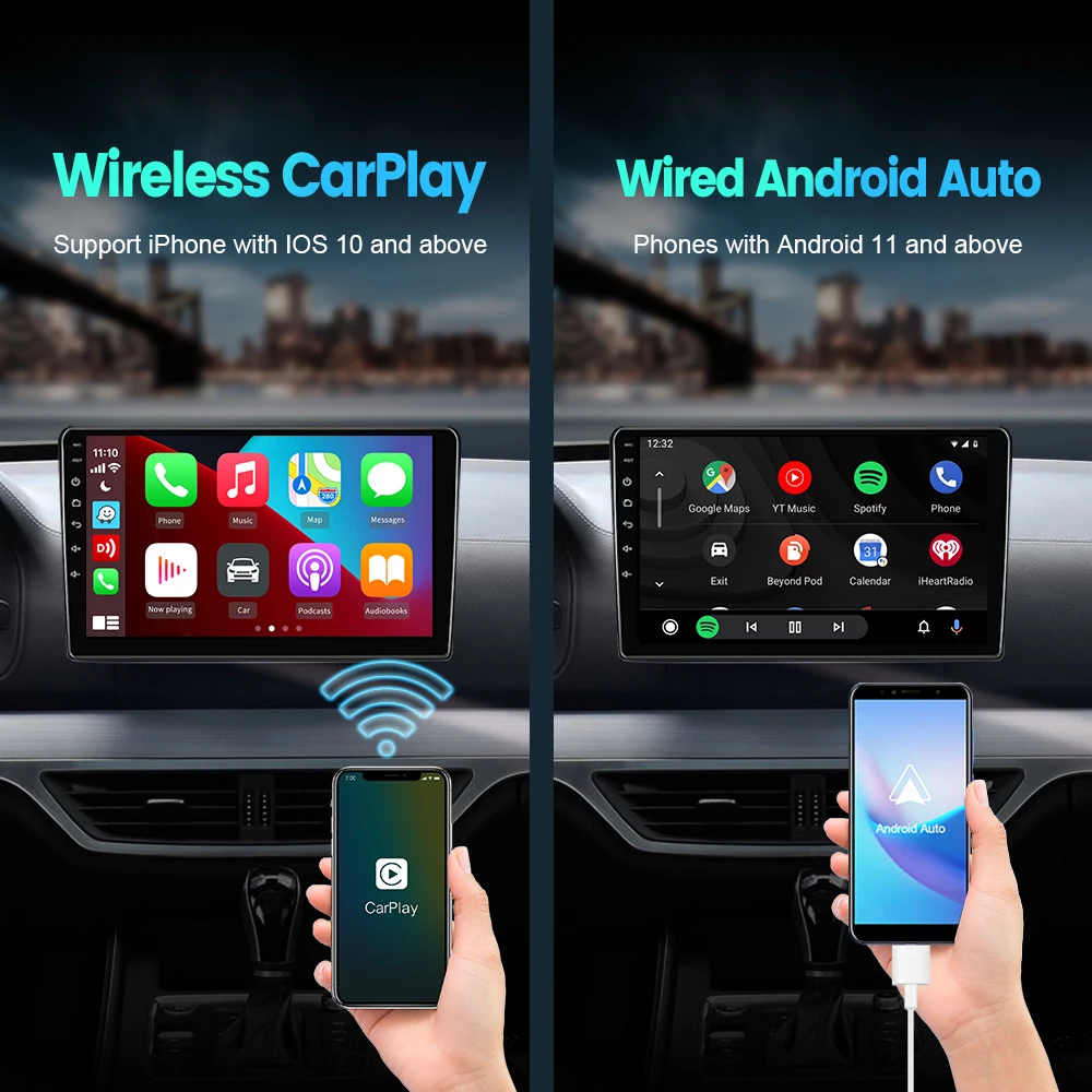 Wired To Wireless Apple Carplay Mini Box Adapter Wifi Bluetooth Plug&Play Car AI Box Auto Connect USB For Toyota Audi Honda Kia