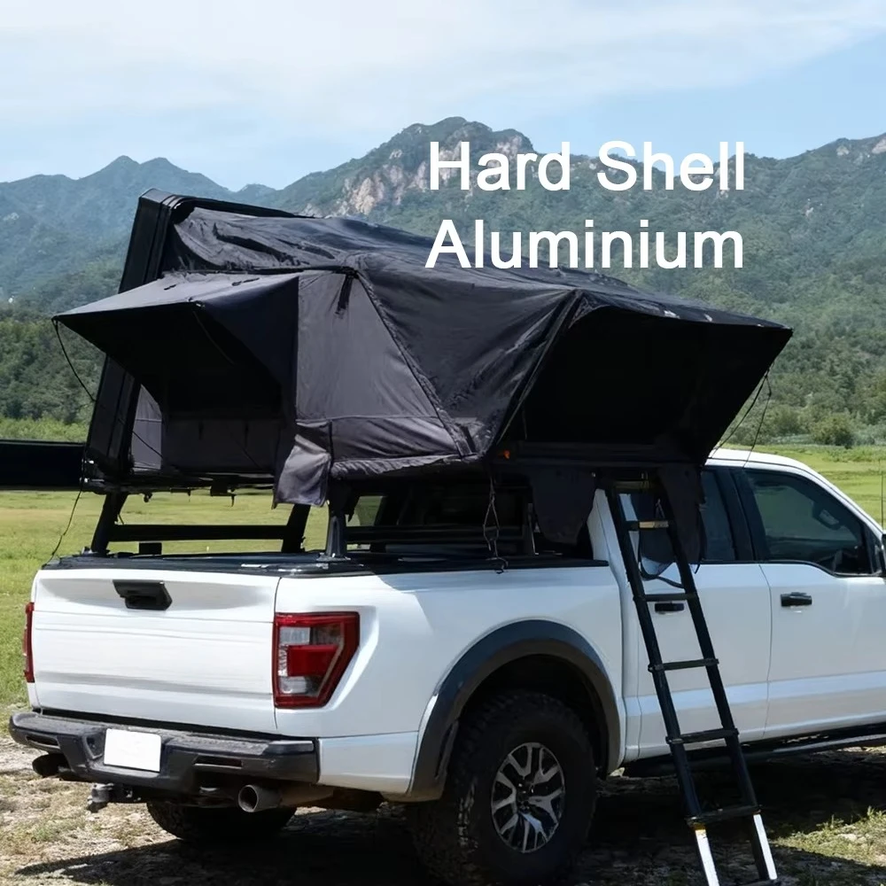 

High Quality 2-3 Person Hard Shell Aluminum Roof Top Tent Side Opening Rooftop Tent for Car Rooftop Camping