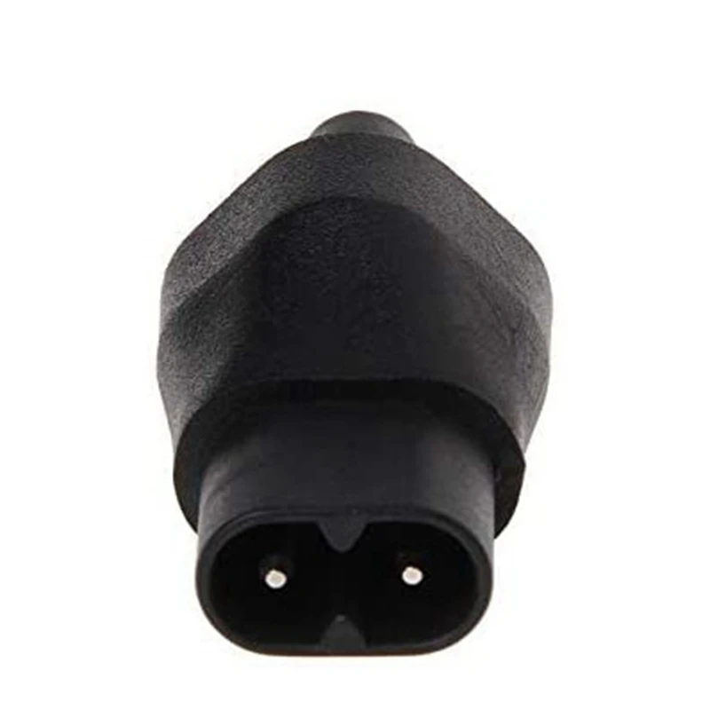 Разъем адаптера питания 110 В-220 В IEC C5 2-контактный к C8 3-контактный, подходит для ноутбука, 5 шт.