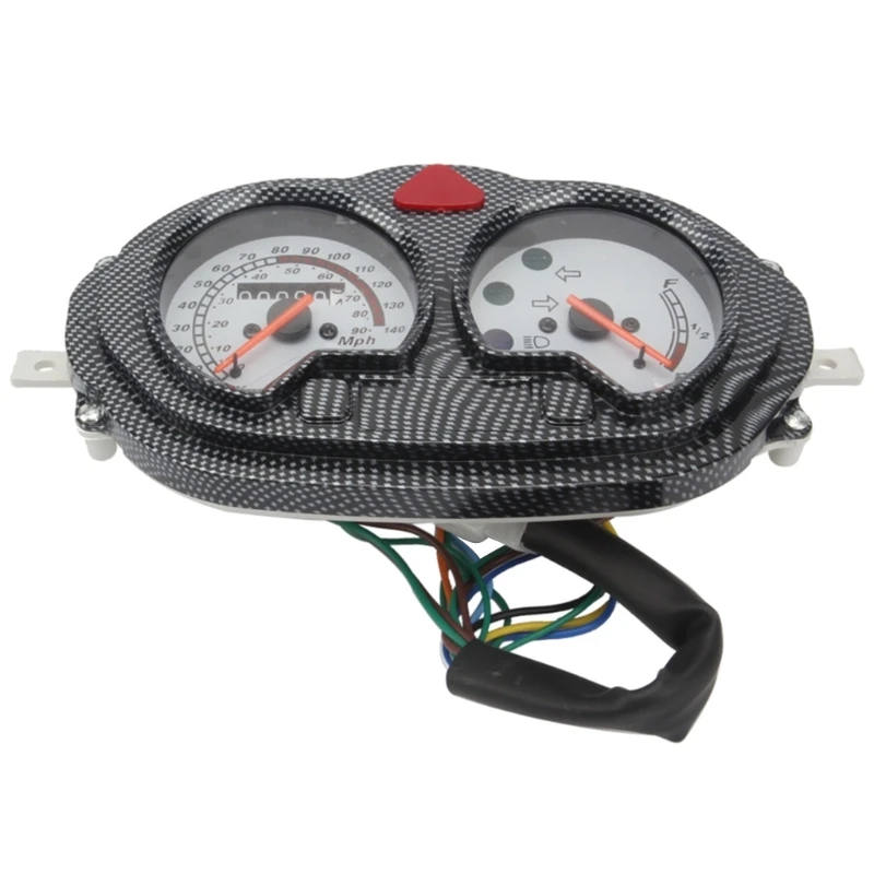 Advanced Motorcycle Speedometer Unit 2V Instrument Cluster with Stable Performances Multifunction 12V Motorcycle Dropship