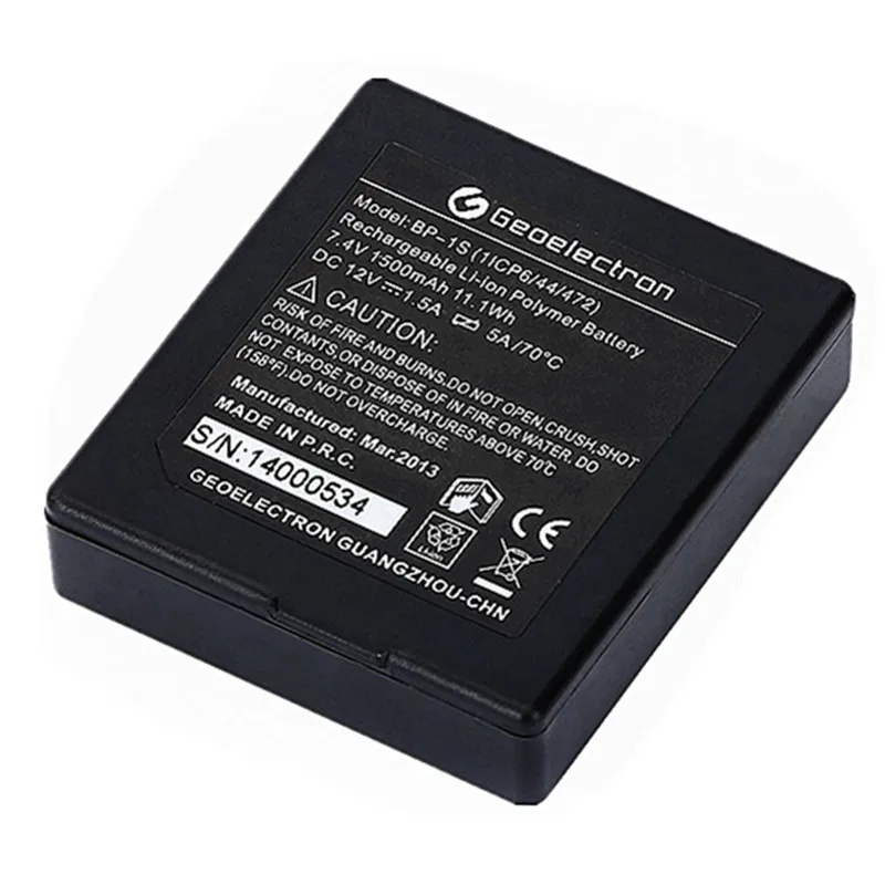 Brandnew  BP-1S Battery for  Total Station Rechargeable Battery 7.4V 1500mAh