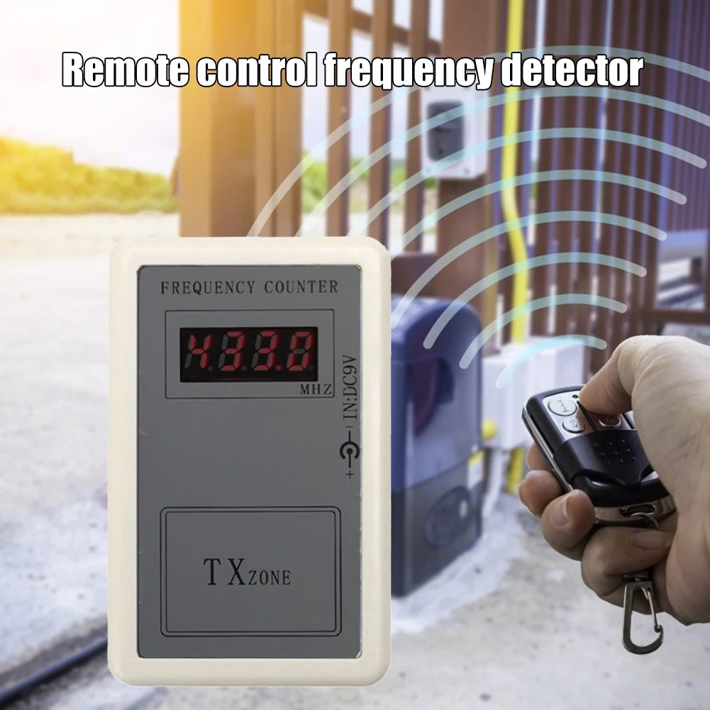 Handheld Frequency Indicator Wireless Frequency Counter Car Key Frequency Tester Auto Accessories