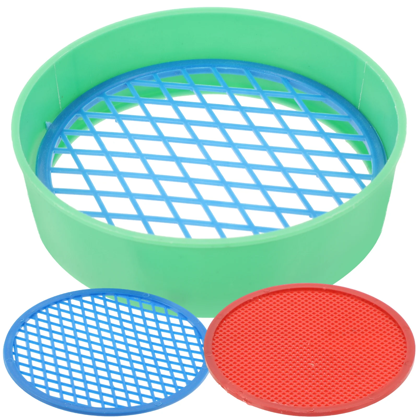 Sand Sifter for Beaches Sieve Toy Outdoor Toys Summer Colorful Sieves Primary School