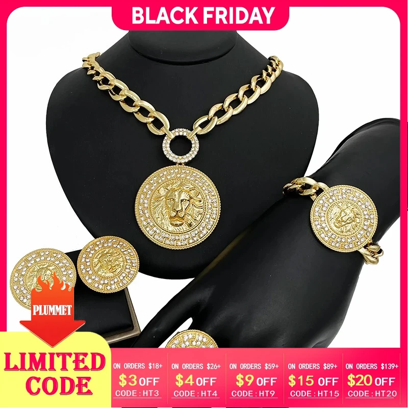 grand-ensemble-de-bijoux-de-haute-qualite-plaque-or-18-carats-grand-pendentif-rond-collier-chaine-cubaine-bracelet-boucle-d'oreille-leopard-bague-pour-femmes