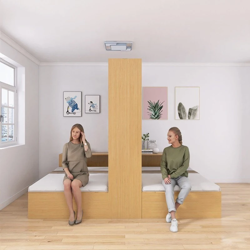 

#Apartment Furniture, Bedroom Partition Bed, Rental Room, Independent Space, Children's Bed, Wardrobe Integrated