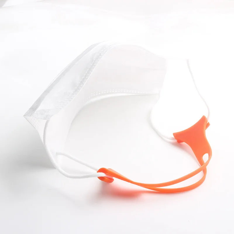 Ear Protection Silicone Mask Strap No Tangle Eye Mask Strap Extension Ear Hook Prevent Suffocation Home Daily Use Items