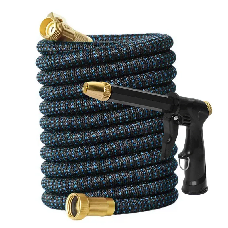 

Садовый шланг-катушка Magic Watering: гибкий шланг высокого давления для полива сада, мойки автомобилей и орошения.